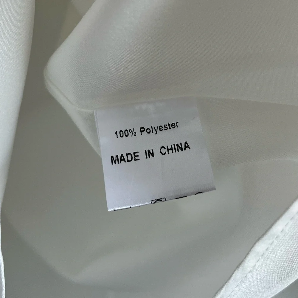 IVY CITY CO | Girls Wedding Flower Girl Cupcake Tulle Dress in White | Size 4/5